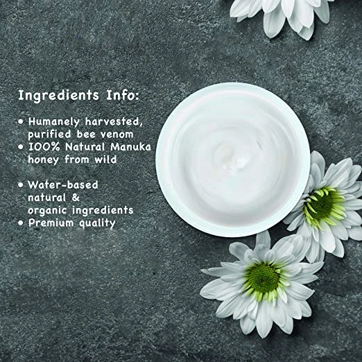 2019 Private Label Firming Skin Anti Wrinkle Natural Honey Bee Venom Cream for Face