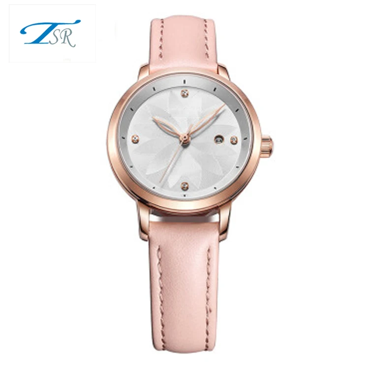 online shopping slim stone quartz watch 3atm waterproof watch