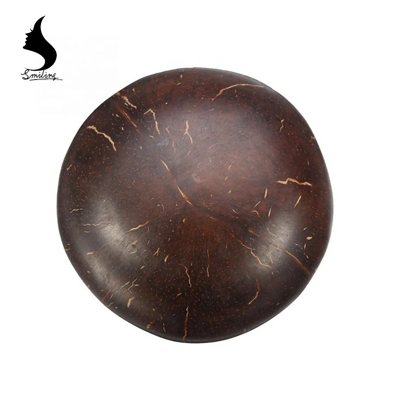 
100% Nature Eco FriendlySalad Bowl Thailand Coconut Shell Soup Bowl 