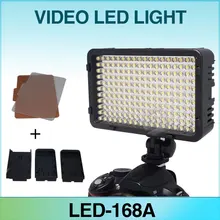 Mcoplus MCO-168 Video LED Light for Canon Nikon Pentax Panasonic Olympus & DV Camcorder Digital SLR Camera