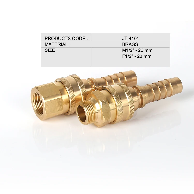 Factory wholesale brass quick connect couplings quick connector for gas nitto quick connector