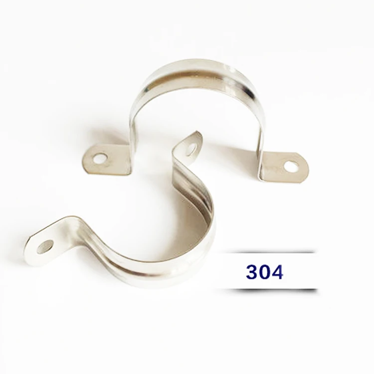 Best selling sus304 stainless steel cast iron pipe clamp for screw