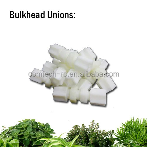 JACO Bulkhead Unions Connector RO Fitting 1/4 Inch or 3/8 Inch