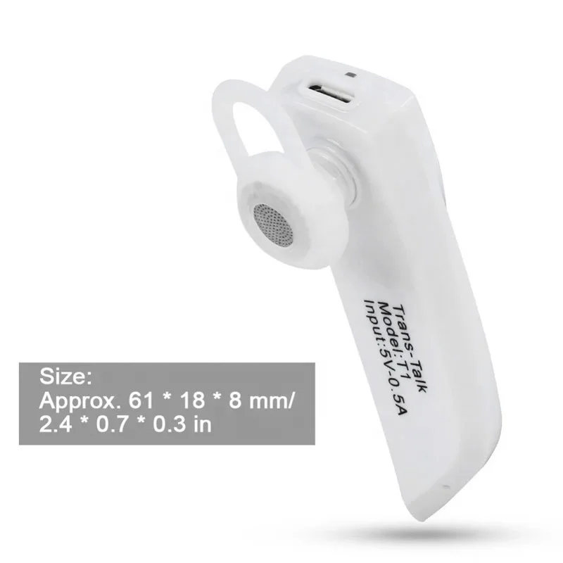 Наушники с трансляцией BT5.0, поддержка 33 + языков, умный переводчик в режиме реального времени