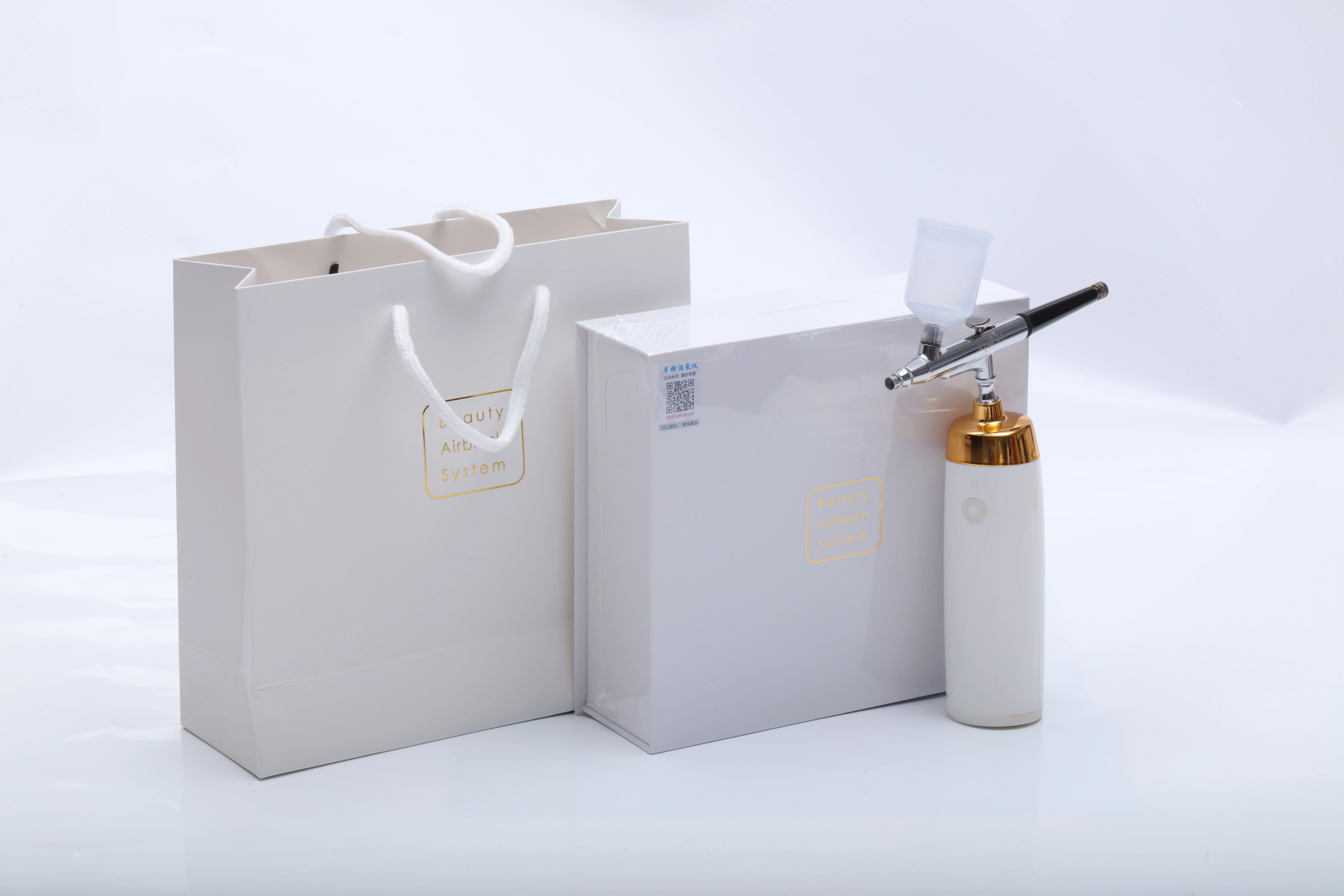 Cordless Air Brush with Compressor  Cake Spray Model Beautiful Airbrush Kits