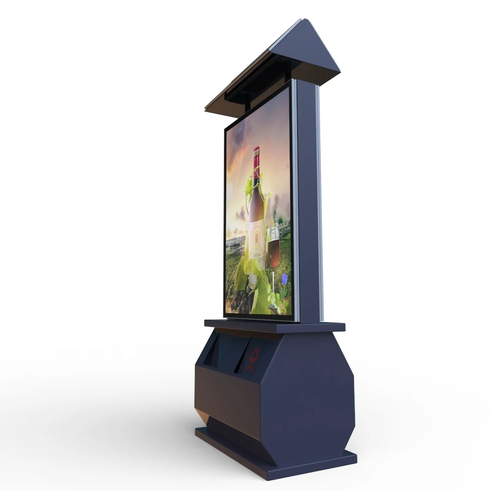 Outdoor Advertising LED single or double sided floor standing Light Boxes/billboard/light signs