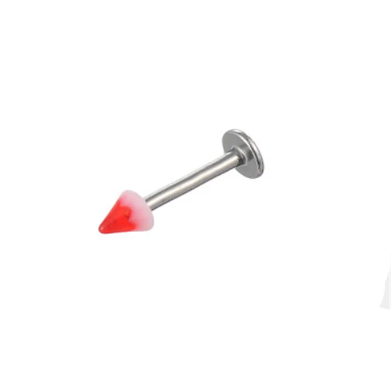 instocking acrylic surgical steel lip ring sexy body piercing jewelry New 2019