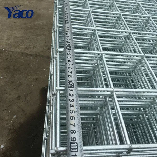 4ga 6ga 8ga Galvanized welded grid panel sheep fence goat panel