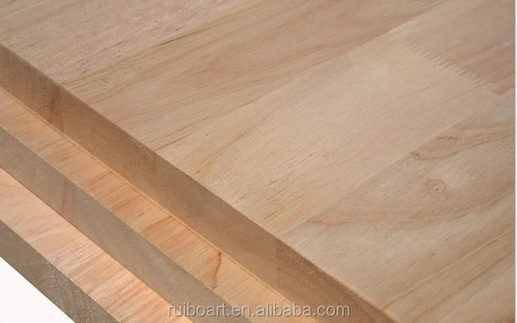 Доска из прорезиненной древесины