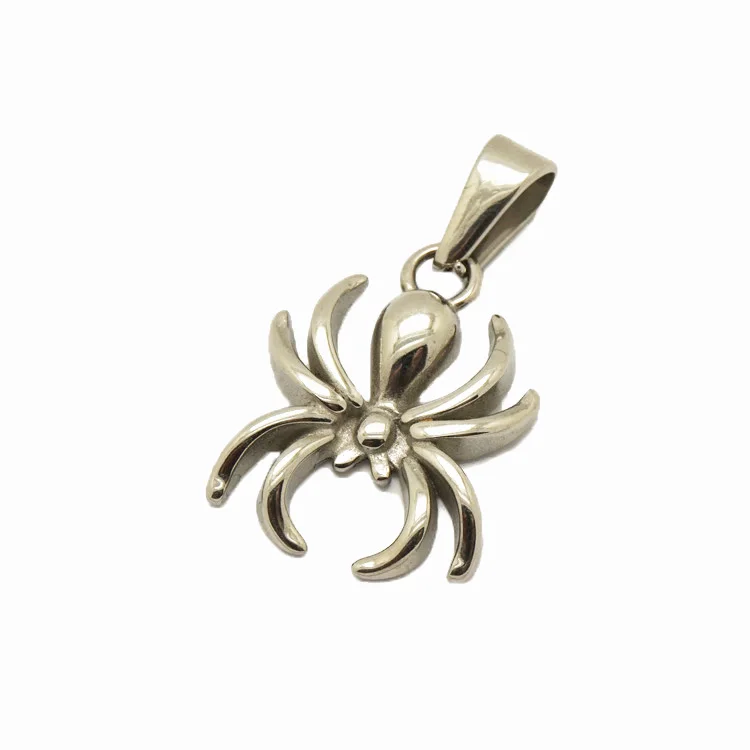 latest innovative products animal spider stainless pendant