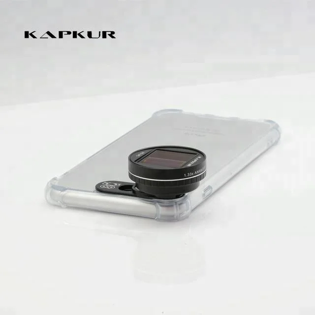 1.33X Anamorphic lens including case for iPhone