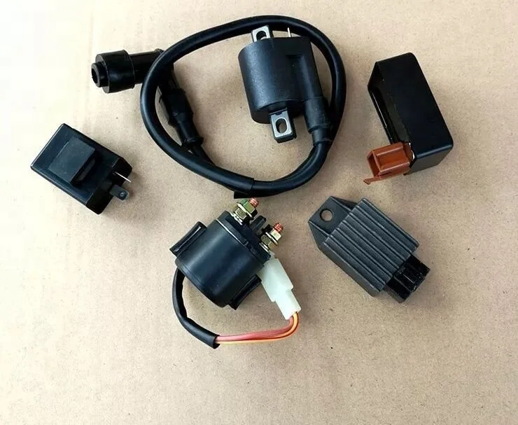 Jialing 70cc JH70  motorcycle electrical spare parts  ignition coil/igniter/rectifier/flasher/relay