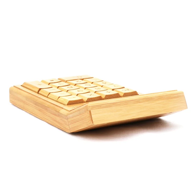 Фабрика изготовленный на заказ логотип Эко-дружественных брендовые товары, игрушки в подарок, игрушка для 12-разрядный калькулятор двоевластие бамбук