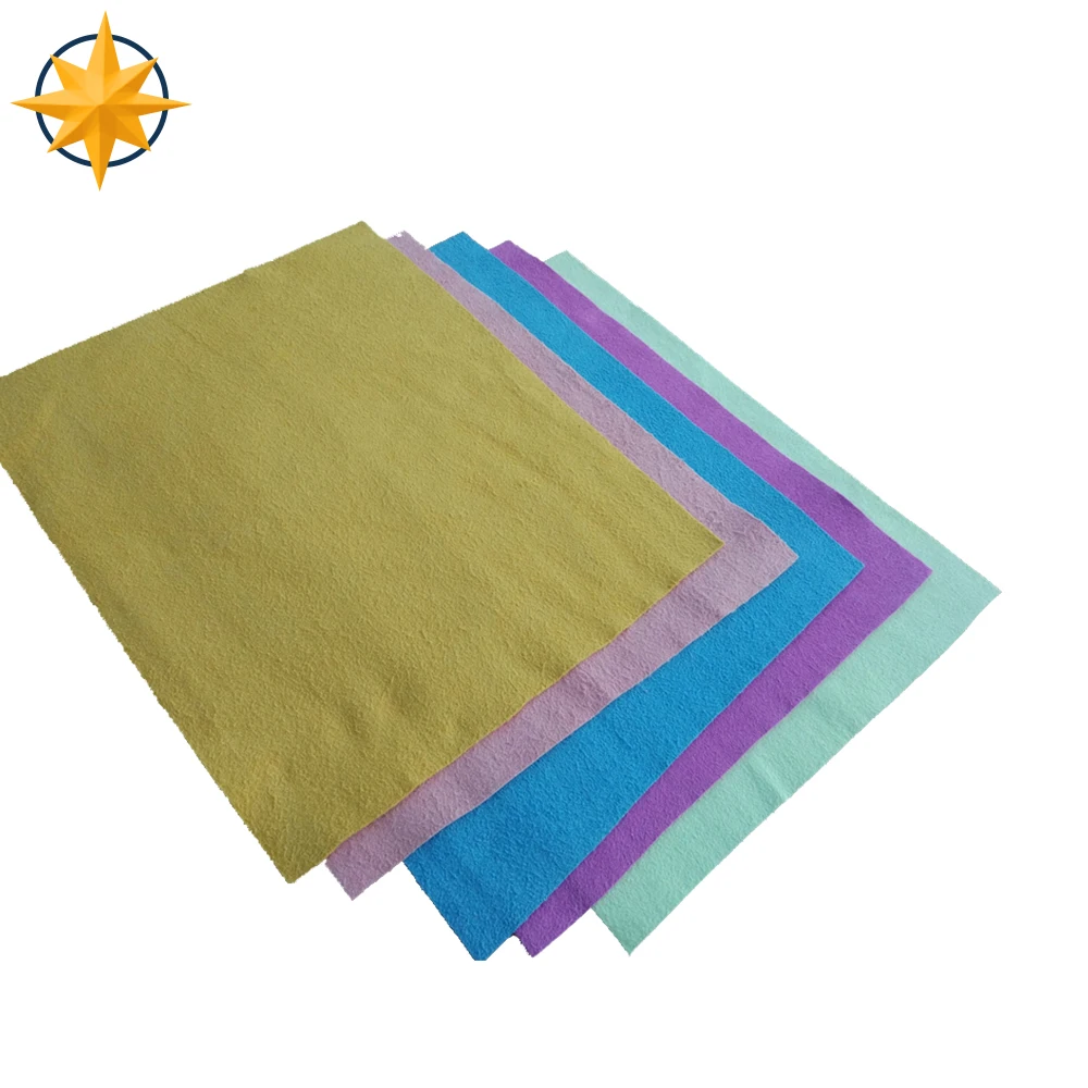 100% Nylon Sea Island Wet Slippery Microfiber Nonwoven Cleaning Cloth