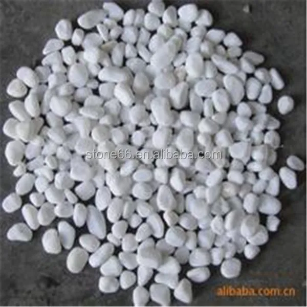Hot sale white tumbled pebbles washed pebles piedras blancas