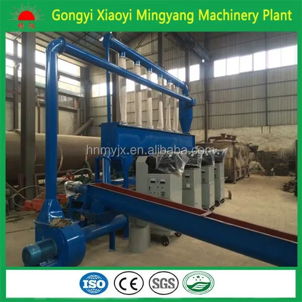 Automatic Screw Press Small Corn Stalk Cow Dung Wood Chips Sawdust Rice husk Charcoal Briquette Making Machine Price