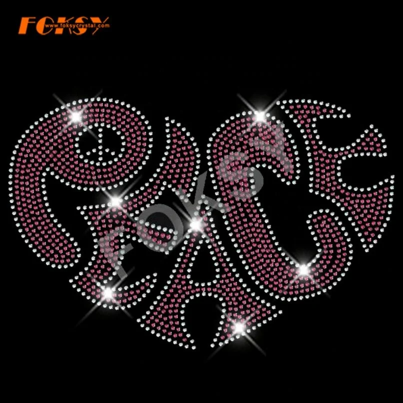 Ярко-розовые стразы с изображением Иисуса