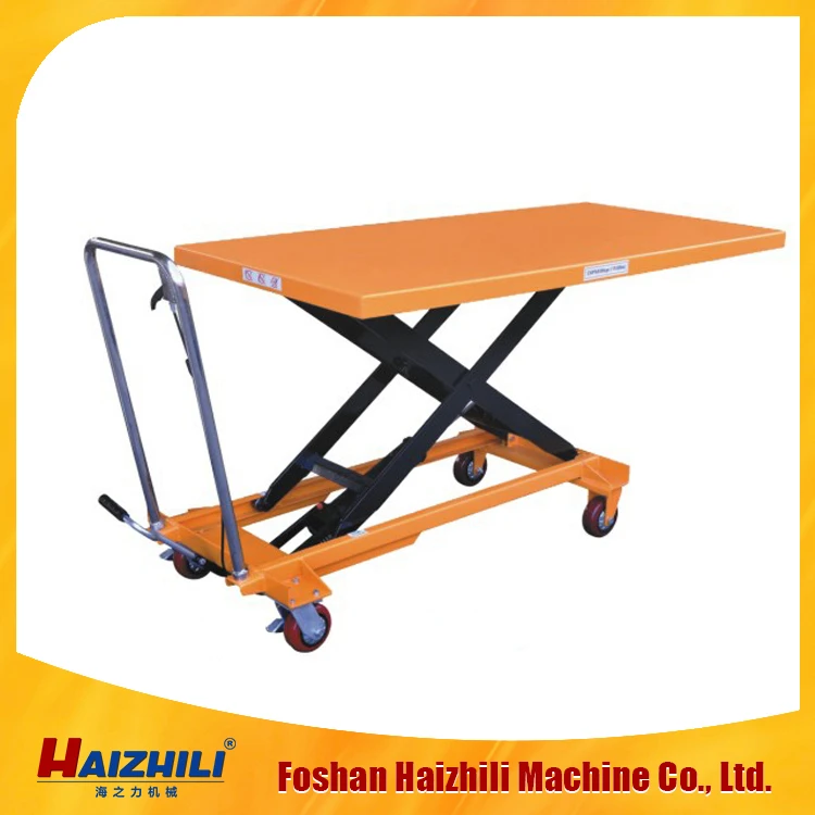 Китайский известный бренд Haizhili лучшее качество ручные ножницы подъемной платформой