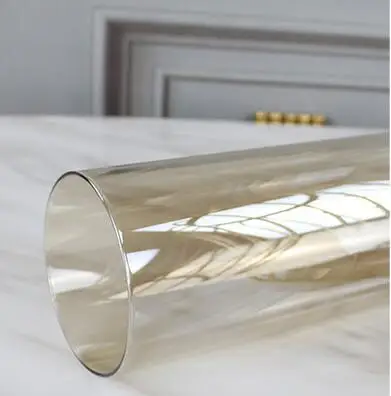 Европейская железная стеклянная ваза в форме фонаря, Золотая Геометрическая ваза, свадебное украшение