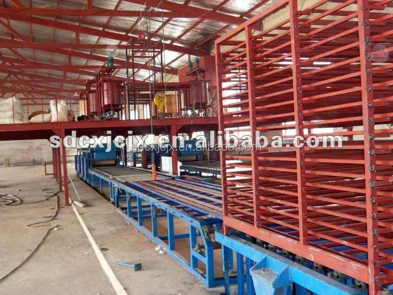 
light weight concrete panel cement fiber board machine 