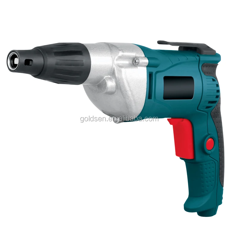  Профессиональный проводной шуруповерт TOLHIT 600w 1/4 дюйма с шестигранной алюминиевой шестерней и переменной
