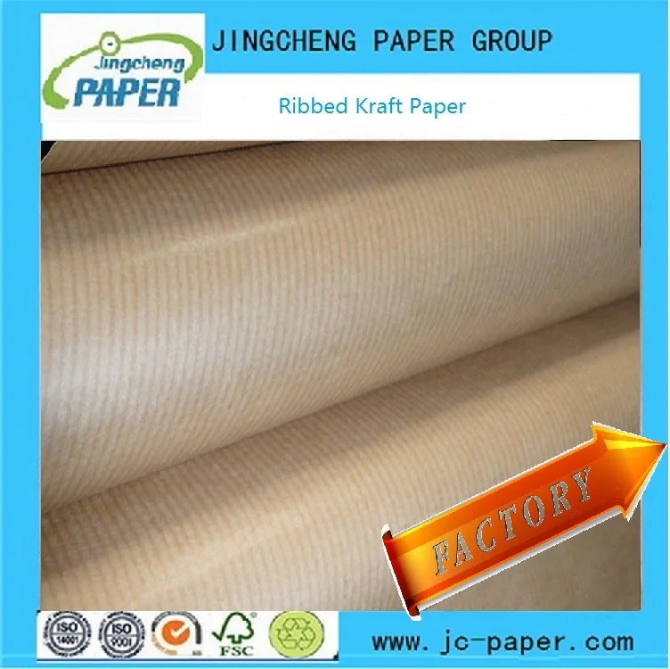 
Ribbed kraft paper 32-90gsm for envelope 