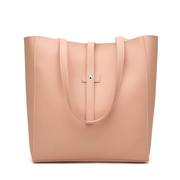 New designers top quality leather hand bags trending large ladies tote bag pu leather handbags for women