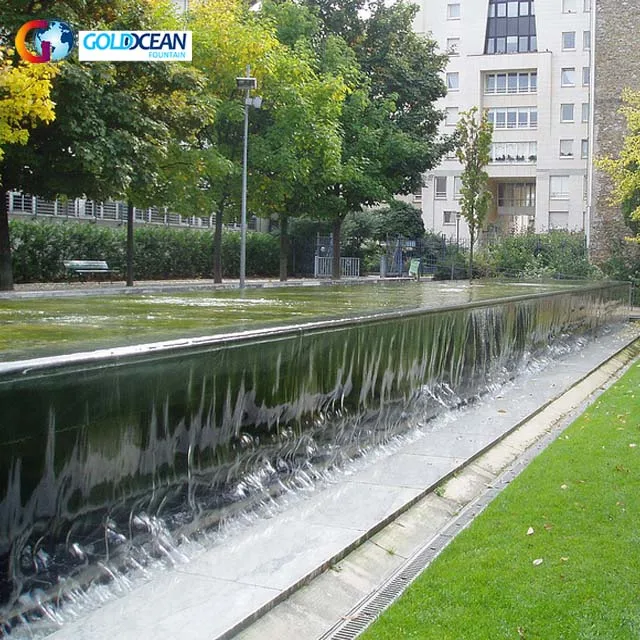 Outdoor Enchanted Wall Backyard Small Garden Waterfall