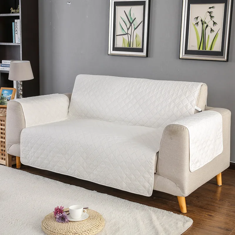 
Waterproof 3 Three-seat Embossed Furniture Protection Sofa Cover for Pet 