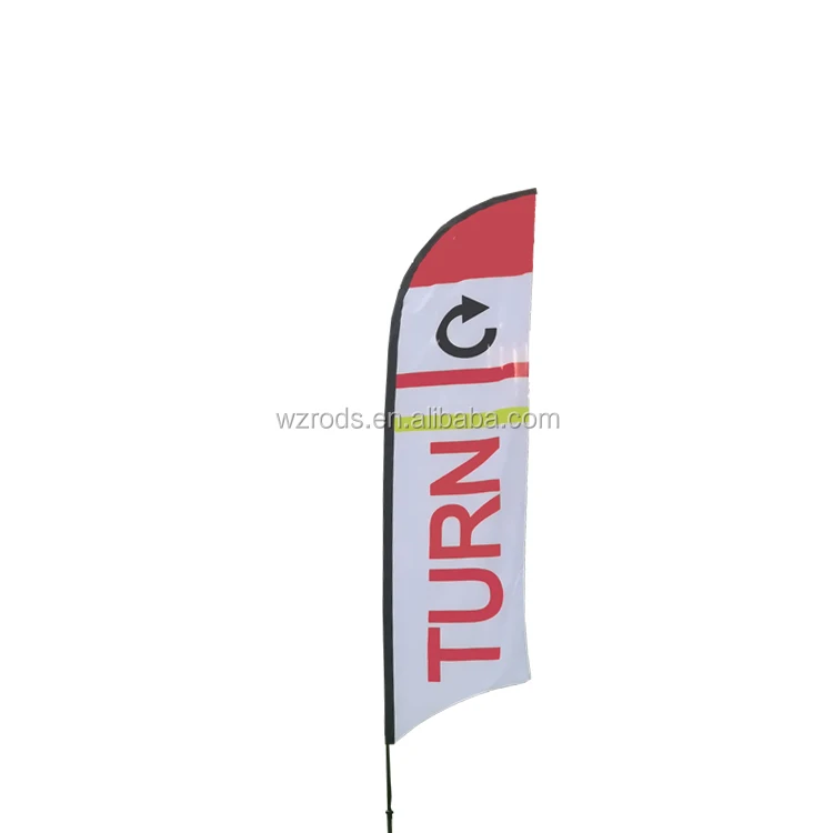 
Feather flag street banner beach flag with high quality hot selling flying banner pole one stop service 