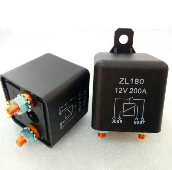 High power relay ZL180 200A 12V 24V 48V high current relay