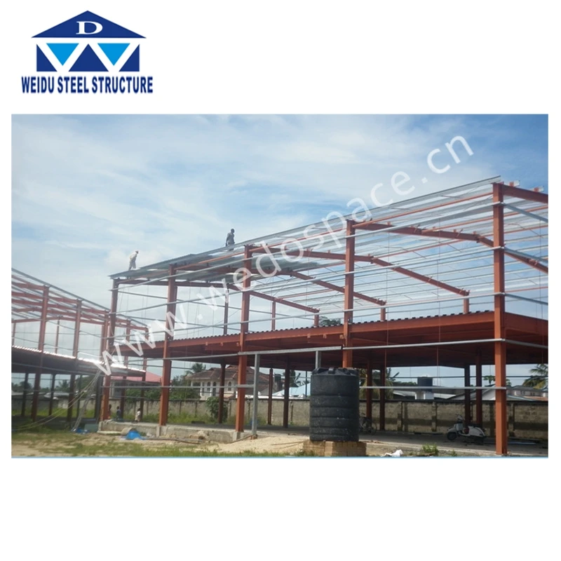 
Large Space Prefab Steel Structure Building/Warehouse/Workshops/Frameworks 