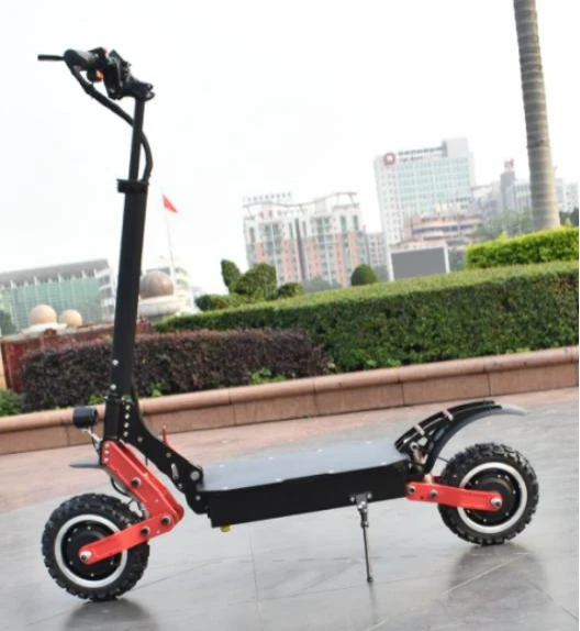 YUME 2400 Вт 10 дюймов для взрослых внедорожные двойной мотор электрический скутер со снимающимся сидением