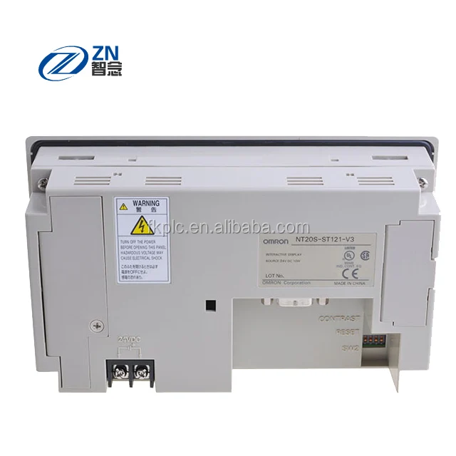 NT20S-ST121-V3  Omron NT20 Series touchscreen operator panel with Beige surround.