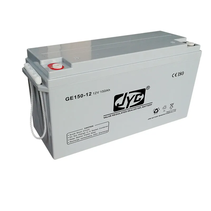 JYC 12V 150Ah Replace UPS Agm Maintenance Free Solar Gel Battery Price for Energy Storage System