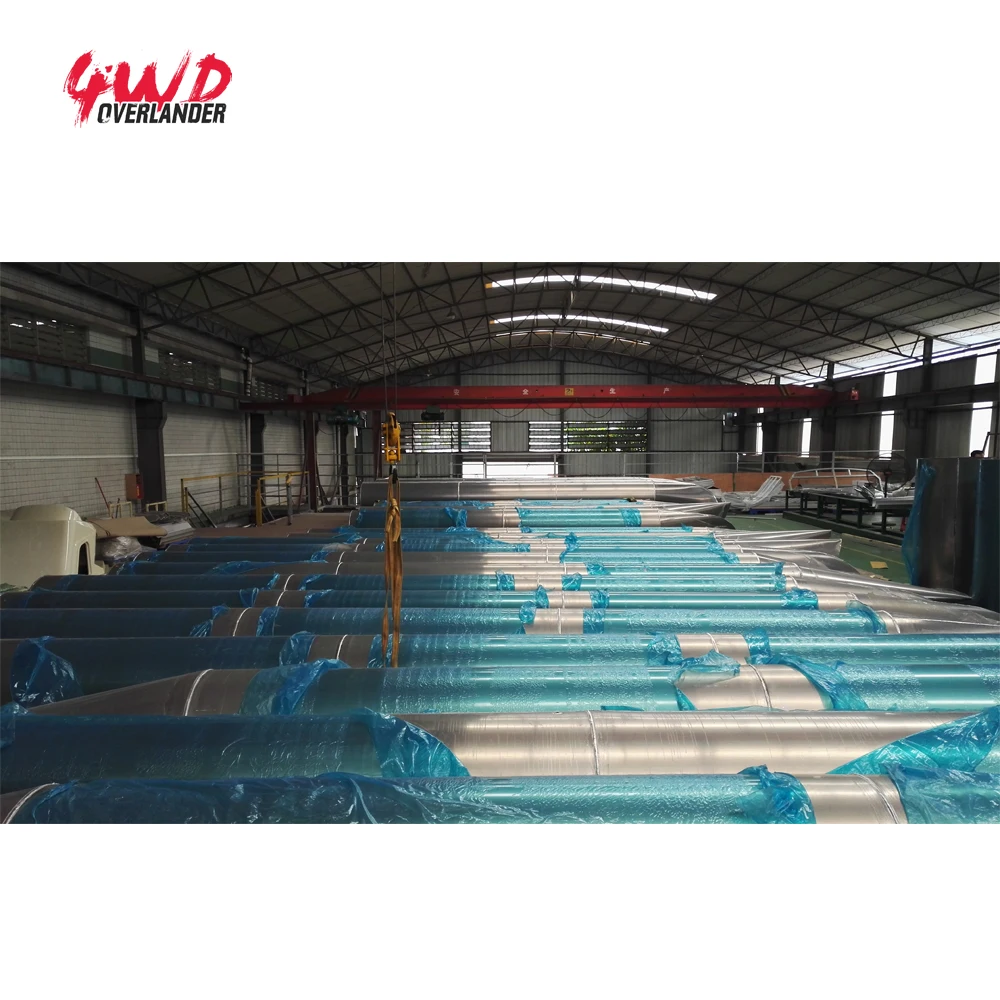 high strength aluminum floating pontoons tube hull for pontoon boat