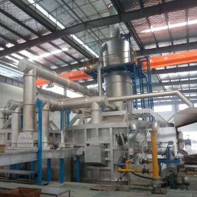 8T/h Gas Fired  Aluminum Melting Furnace