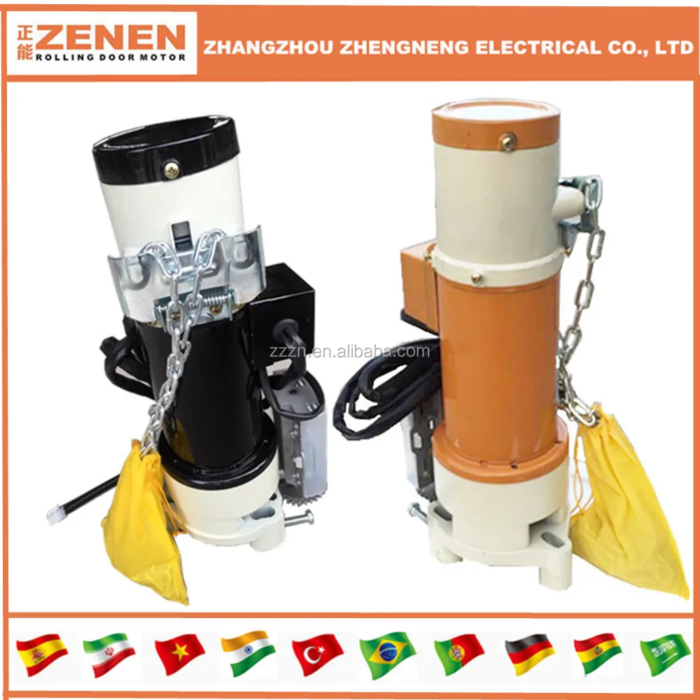 DC 600KG electric motor for rolling shutter /rolling door motor with 24v storage battery