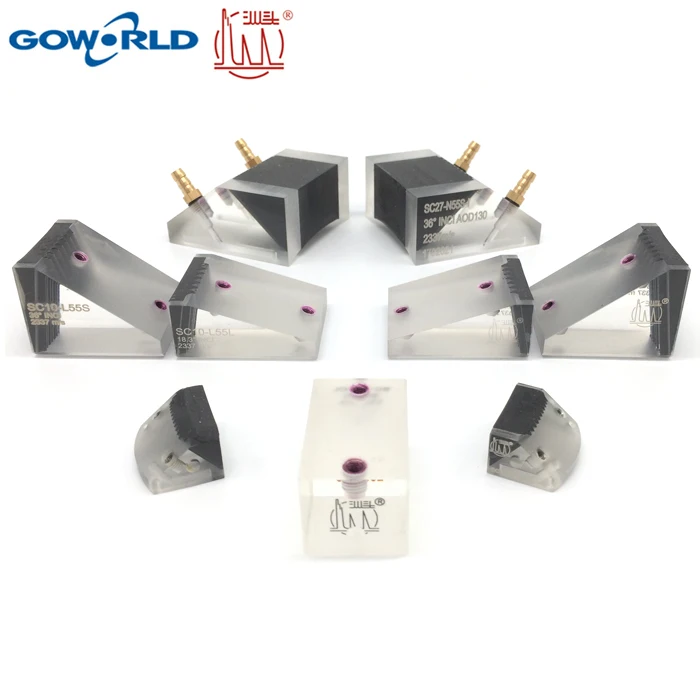 
GOWORLD Phased Array Ultrasonic flaw detector Wedges for Linear Array Series Probes probe module ultrasound transducer sensor 