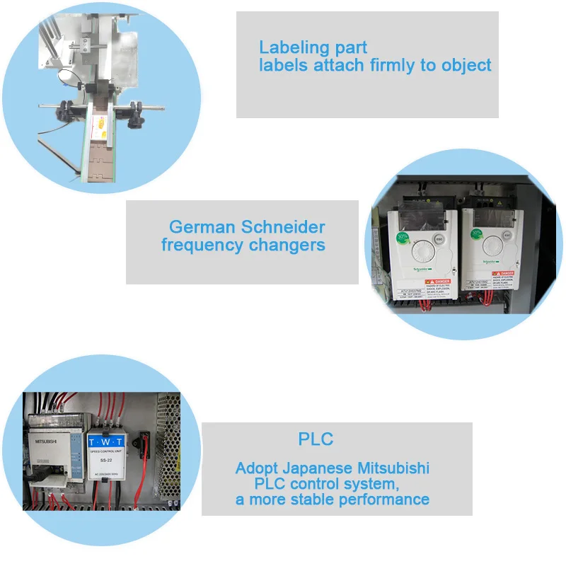 YM210 auto label applicator flat surface plane labeling machine for box carton