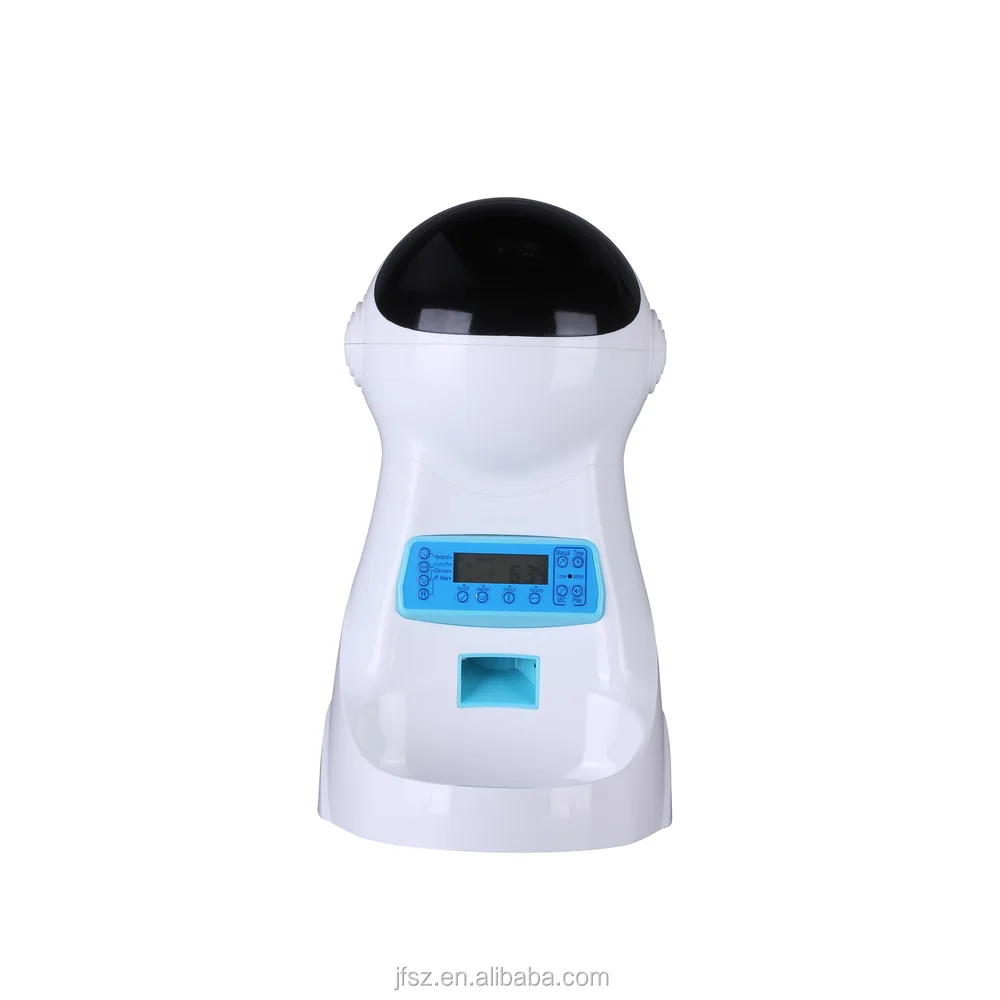 New Arrival 2018 High-tech Smart Automatic Dog Pet Feeder with Camera