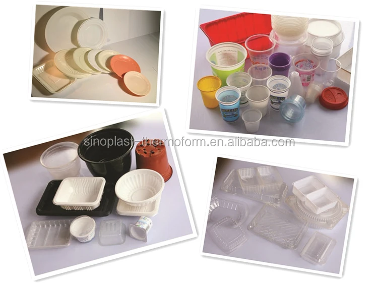 Automatic Plastic Cup Making Machine, Plastic Cup Thermoforming Machine, Cup/Bowl Machine