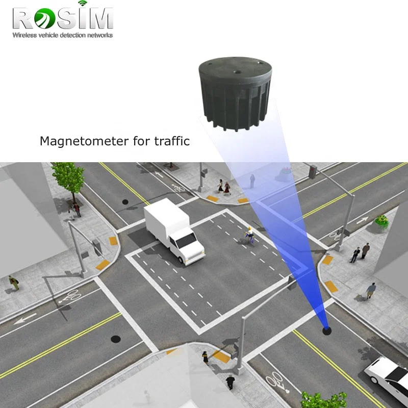 Smart Wireless Magnetometer for traffic light and management system