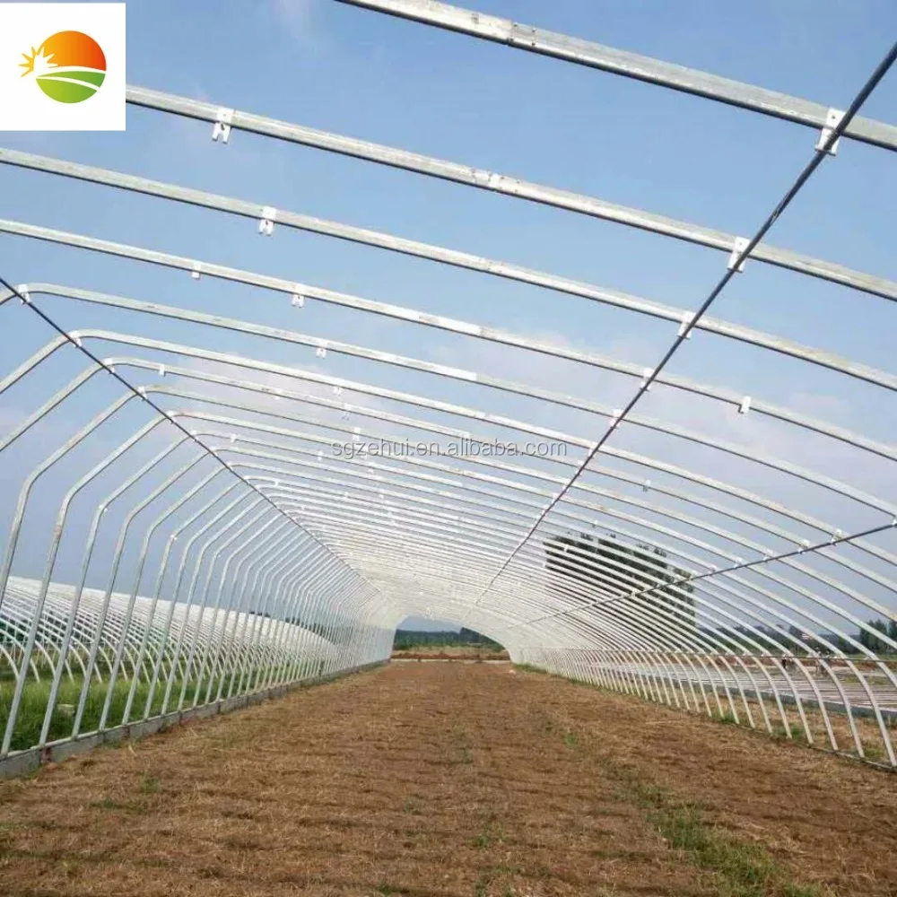 
hot galvanized steel arch pipes greenhouse 