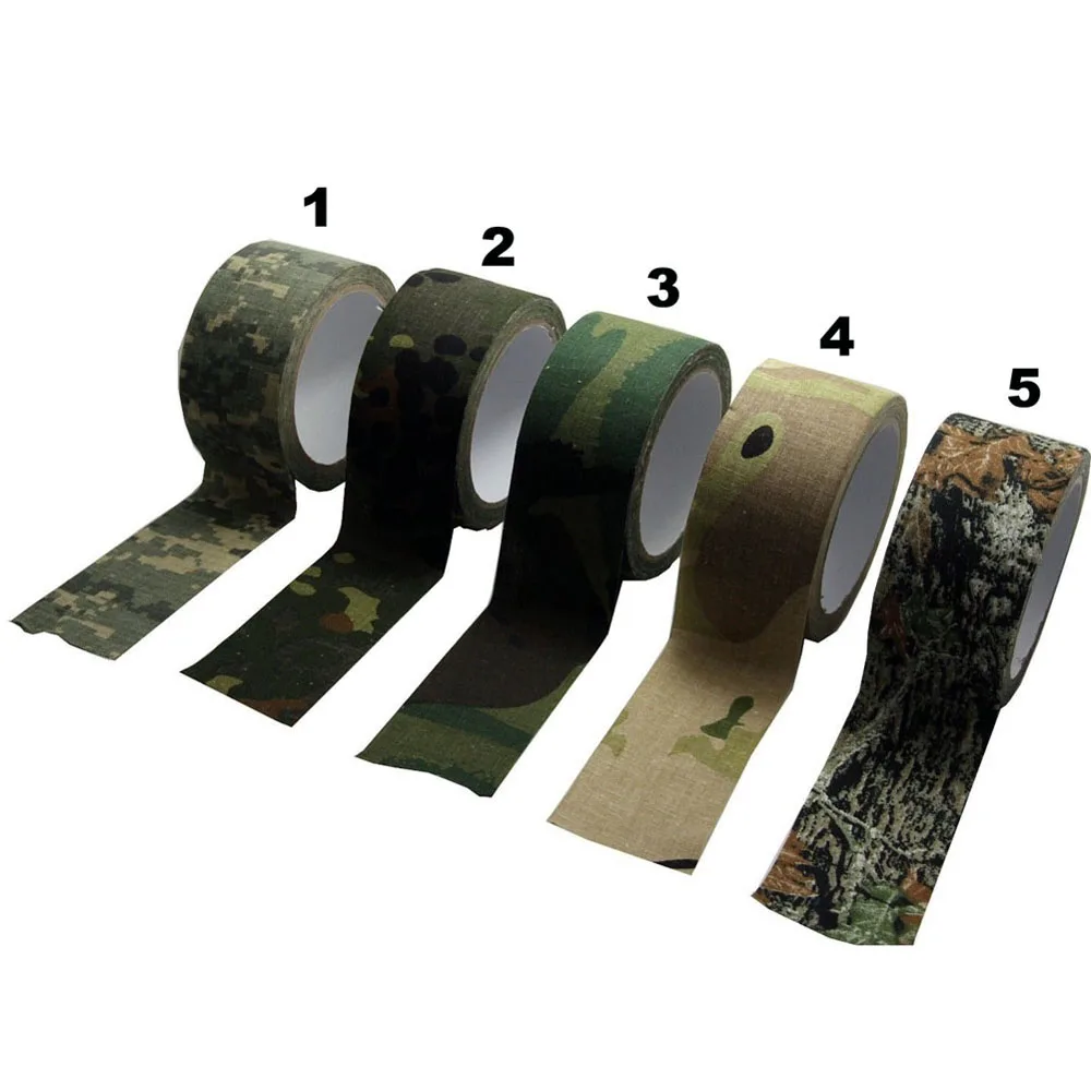 High Guality Form Camouflage Gun Gear camo cloth tape 50mm*10mts