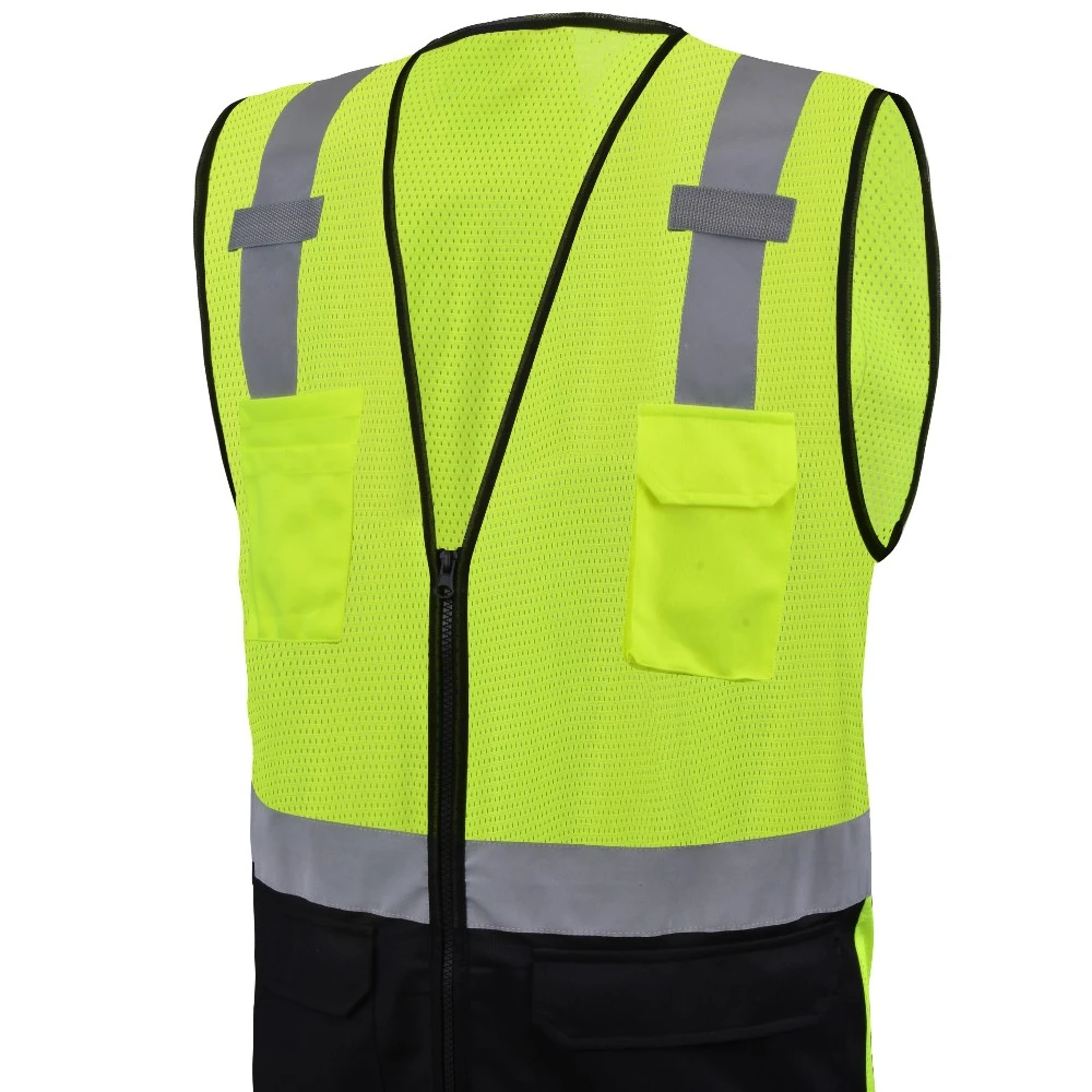 
2018 New Design Hi- Vis Reflective Safety Waistcoat Conforms to EN471 And ANSI 