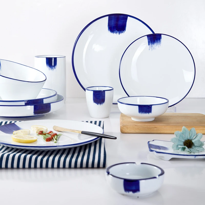 Hot Selling Event Smooth Dinner Table Set Dining Room Furniture, Dinnerware Sets Porcelain!