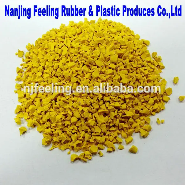 Цена гланулов EPDM - жетая EPDM крошка -FN-D-14121001