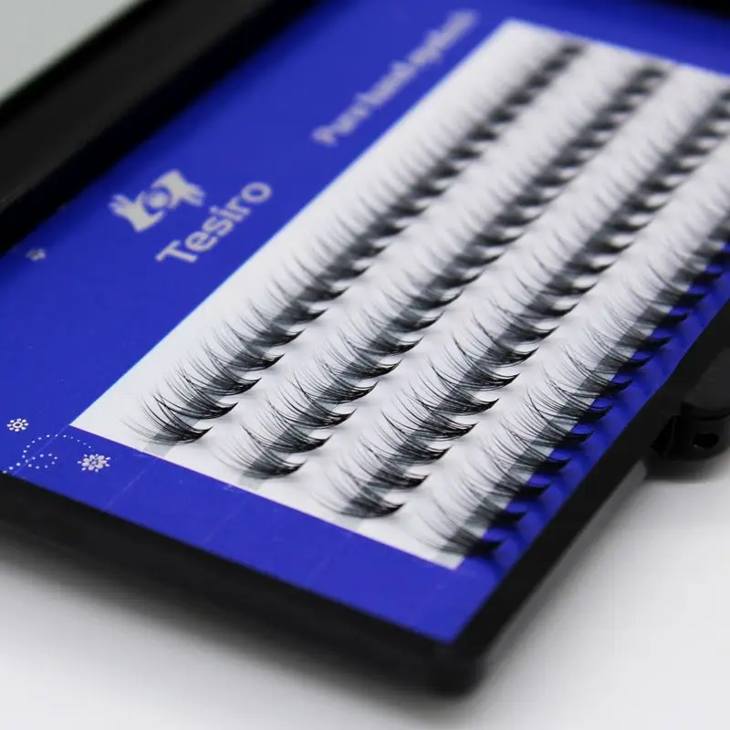 Wholesale top quality Fashion 60pcs Professional Makeup Individual Cluster Eye Lashes Grafting Fake False Eyelashes