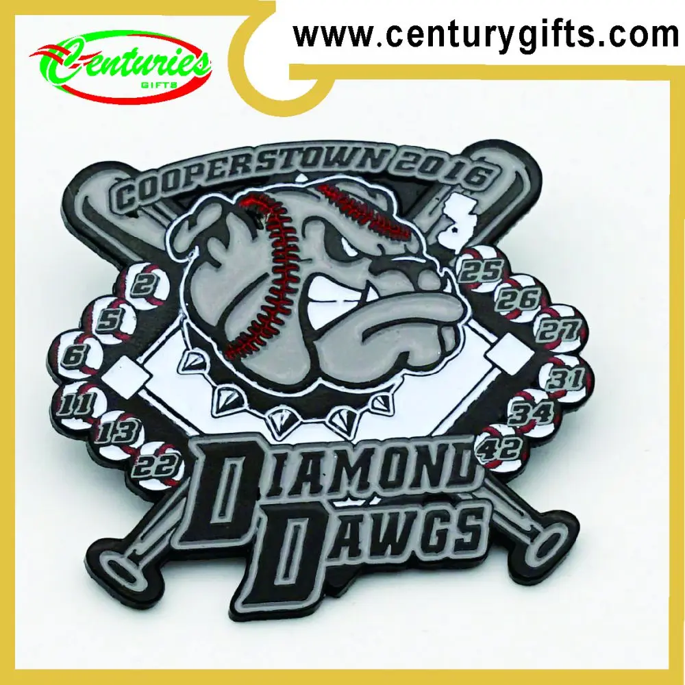 
Baseball Series Hard Enamel Pin Custom,Oem Irregular Shape Cheap Enamel Pins Metal 